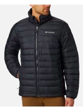 Columbia Men's Powder Lite II Jacket Classic Quilted Puffer • Sz S